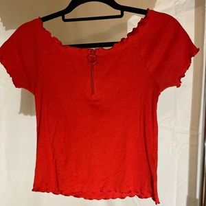 ✨💕JUSTICE💕✨ Red Tee